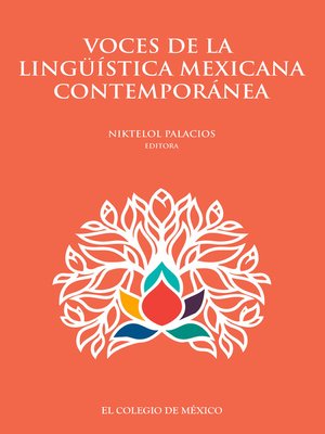 cover image of Voces de la ligüística mexicana contemporánea